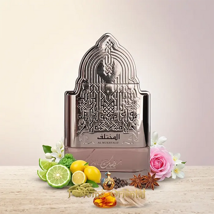 Al Mukhtalif Nusuk Perfume Arabe Unisex Fresco Floral Especiado Con Fondo Ambarado Y Almizclado Sofisticado