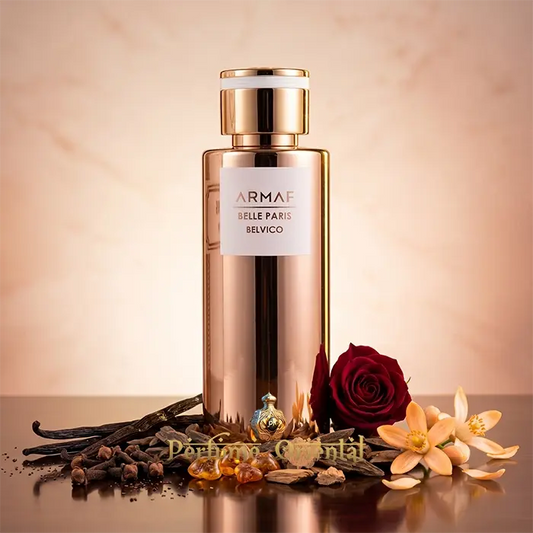 Belle Paris Belvico Armaf Perfume Eau De Parfum Fragancia Oriental Con Rosa Oud Y Vainilla Masculina