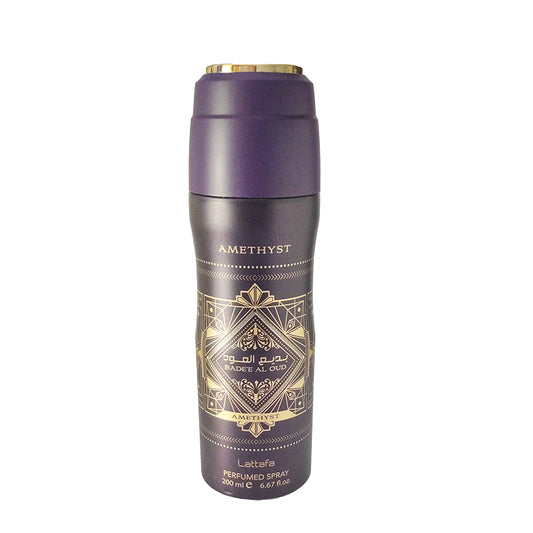 LATTAFA Badee Al Oud AMETHYST perfumed deodorant unisex 