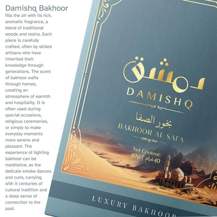 Bakhoor AL SAFA-40gr-DAMISHQ notes