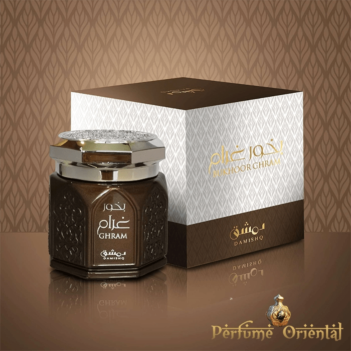 Bakhoor GHRAM-70grms-Damishq incienso arabe oriental