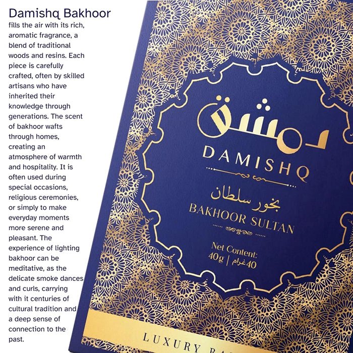 Bakhoor SULTAN-40gr-DAMISHQ incensio arabe