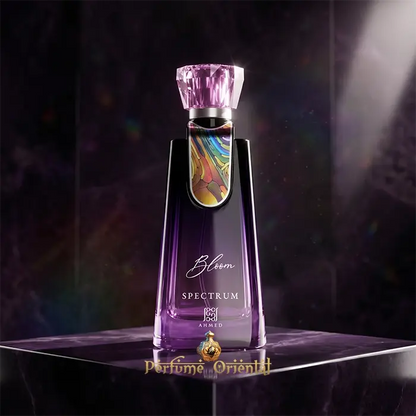 bloom spectrum ahmed al maghribi perfume arabe femenino 100ml fragancia floral aromatica con oud elegante y luminosa