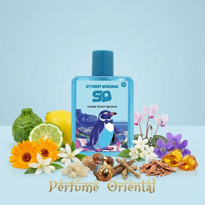 Street Origins Cape Town Grace perfume bottle Fragrance World 75ml citrus floral woody product shot