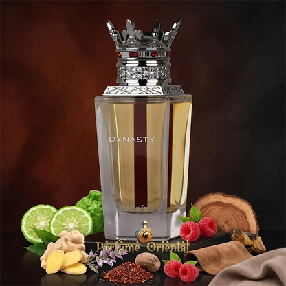 Dynasty Perfume De Lujo Arabe Con Acordes Amaderados Especiados Y Gamuza Elegante Para Uso Sofisticado