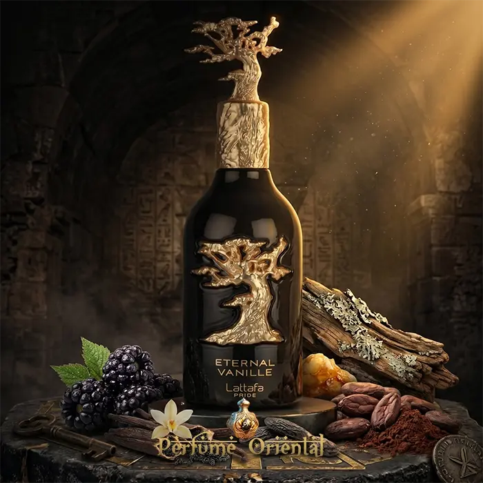 Eternal Vanille Perfume Unisex Vainilla Dulce Oscura Con Fondo Ambarado Y Amaderado De Alta Perfumeria