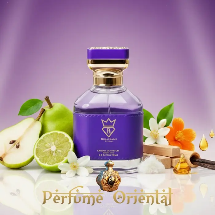 Perfume oriental Executor Extrait 100ml Bujairami fragancia con pera, cítricos y vainilla