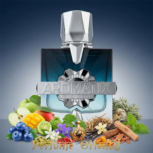 Frostbite Aromatix x French Avenue Extrait de Parfum notas frutales y frescas perfume masculino aromático