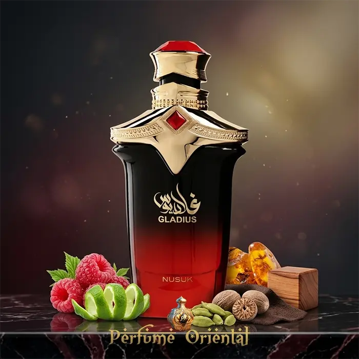 Gladius Nusuk Perfume Masculino Amaderado Aromatico Con Notas Dulces Y Especiadas Fragancia Intensa Para Noche Y Eventos
