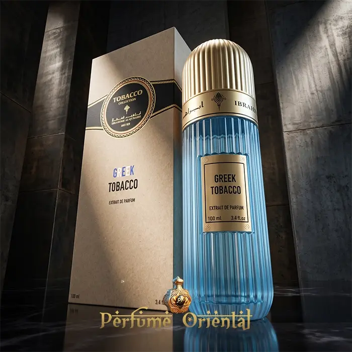 greek tobacco ibrahim al qurashi perfume arabe unisex 100ml extrait con caja lujo perfume oriental floral afrutado tabaco premium