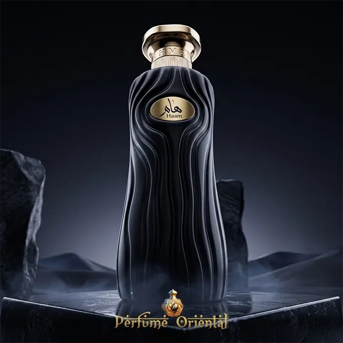Haam Ahmed Al Maghribi Perfume Arabe EDP 100ml Fragancia Amaderada Ambarada Elegante Con Fondo De Cashmere Y Almizcle