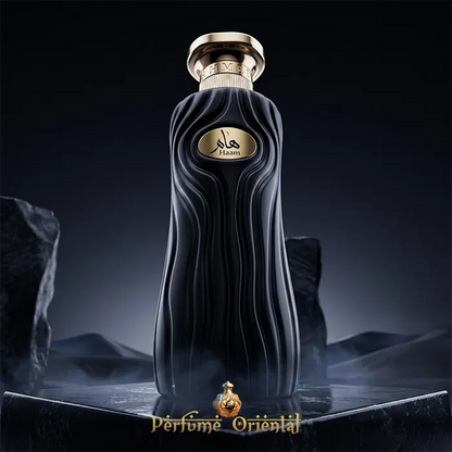 Haam Ahmed Al Maghribi Perfume Arabe EDP 100ml Fragancia Amaderada Ambarada Elegante Con Fondo De Cashmere Y Almizcle