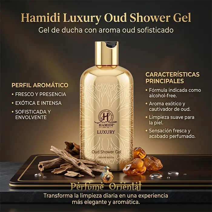 Hamidi Luxury Oud Shower Gel -500ml
