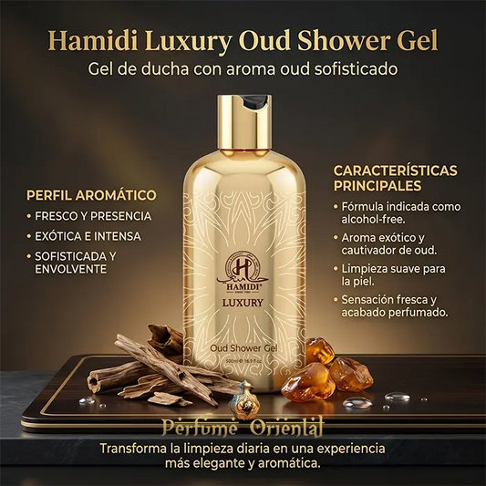 Hamidi Luxury Oud Shower Gel -500ml