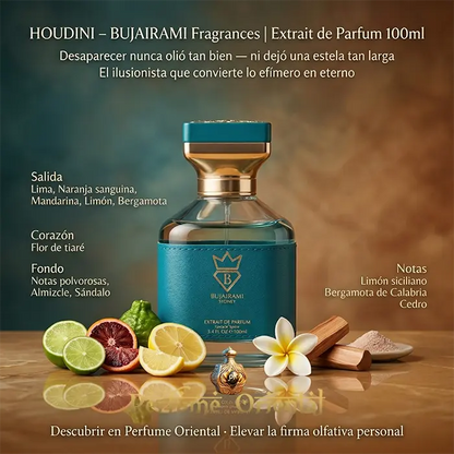 HOUDINI – BUJAIRAMI Fragrances | Extrait de Parfum 100ml Perfume Oriental