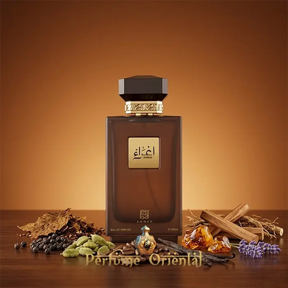 Ighraa Perfume Masculino Oriental Especiado Con Tabaco Cafe Vainilla Y Fondo Ambarado Intenso Duradero