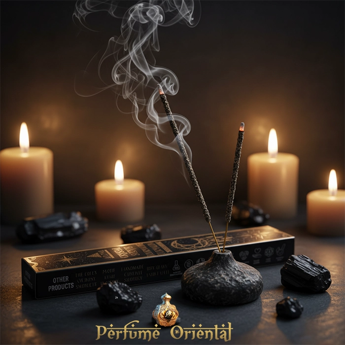 Incienso artesanal AROMA Turmalina – Aroma profundo y purificador para fortalecer el aura y la mente.