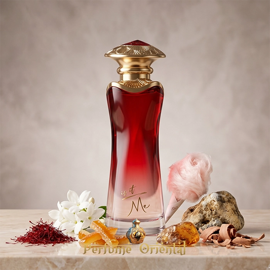 is it me ahmed al maghribi perfume arabe gourmand dulce con naranja confitada azafran y fondo amaderado elegante