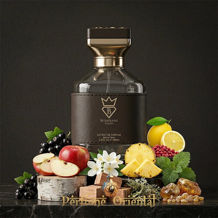 perfume-arabe-kingsman-bujairami-extrait-de-parfum-con-notas-citricas-madera-y-fruta