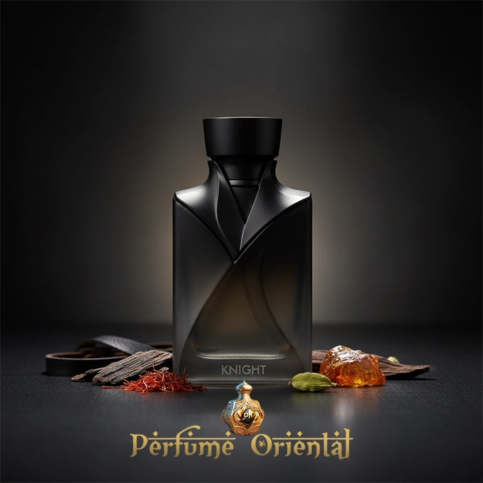 rasco KNIGHT (Black) de NASEEM – perfume oriental ámbar cuero sin alcohol para hombre, luxury Arabic fragrance | Perfume Oriental