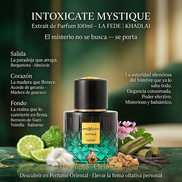 INTOXICATE MYSTIQUE Extrait de Parfum 100ml – LA FEDE | KHADLAJ Perfume Oriental