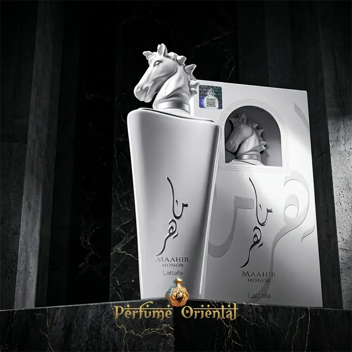 Maahir Honor Lattafa Perfume Arabe Unisex 100ml Fragancia Citrica Aromatica Herbal Fresca Elegante Inspiracion Torino21