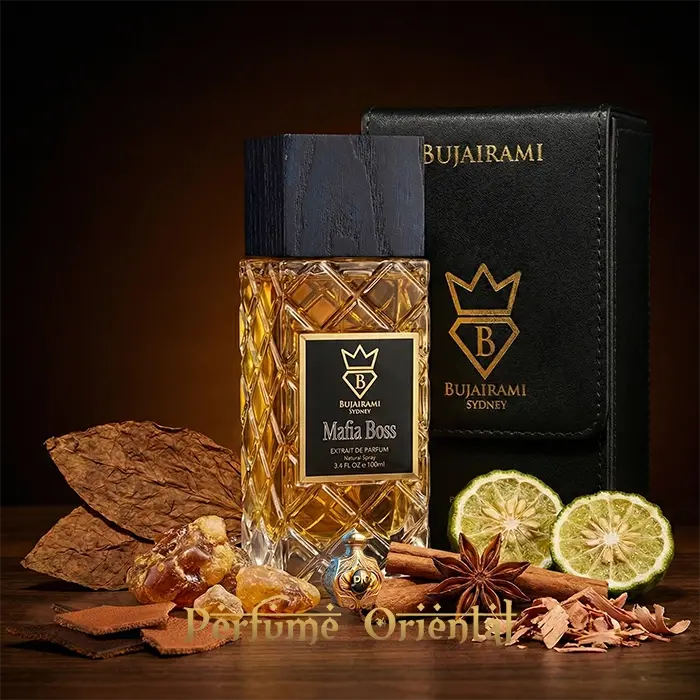 Mafia Boss Extrait de Parfum 100ml Bujairami perfume oriental intenso con estuche negro