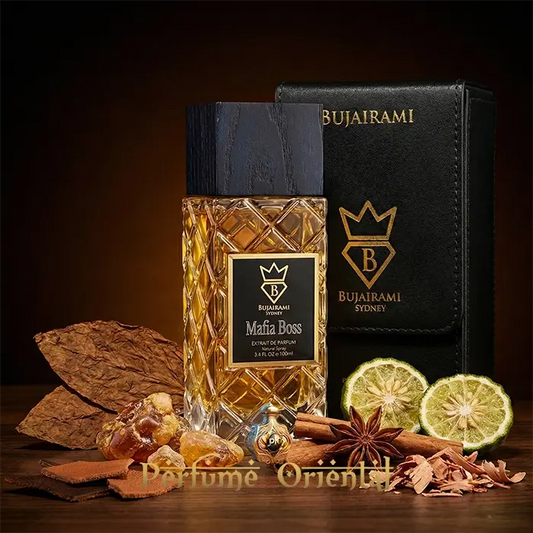 Mafia Boss Extrait de Parfum 100ml Bujairami perfume oriental intenso con estuche negro