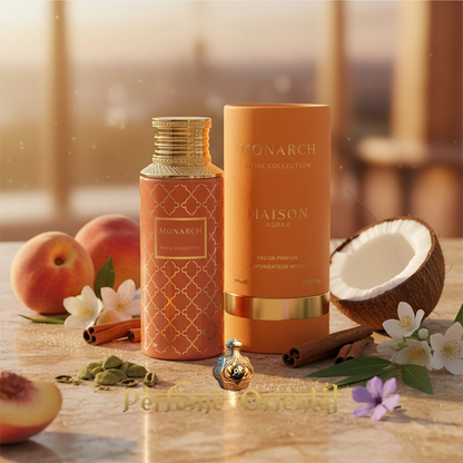 Fragancia MONARCH de MAISON ASRAR para hombres y mujeres