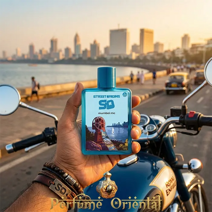Perfume árabe Mumbai MC Street Origins 75ml de Fragrance World – fragancia masculina urbana fresca especiada