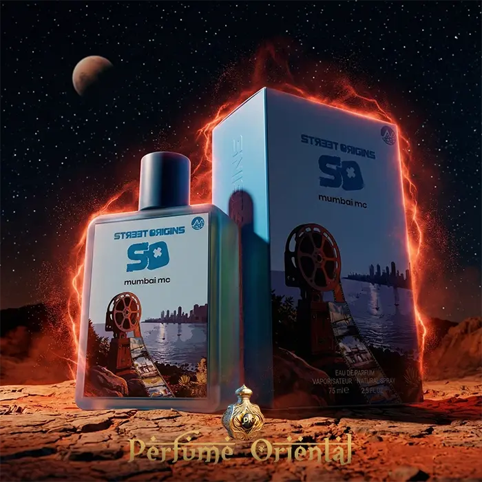 Mumbai MC Street Origins 75ml Fragrance World perfume árabe masculino intenso fresco especiado
