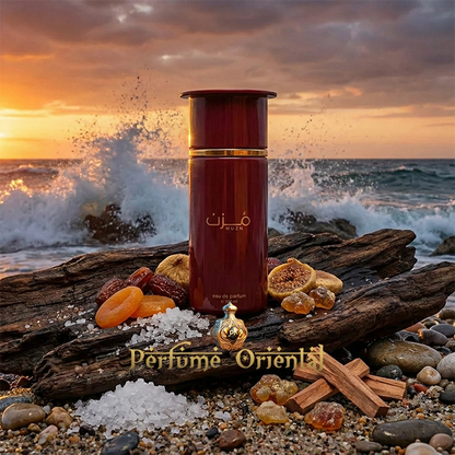MUZN Ahmed Al Maghribi EDP 100ml perfume oriental acuático madera ámbar marino melón sal marina fragancia árabe nicho lujo