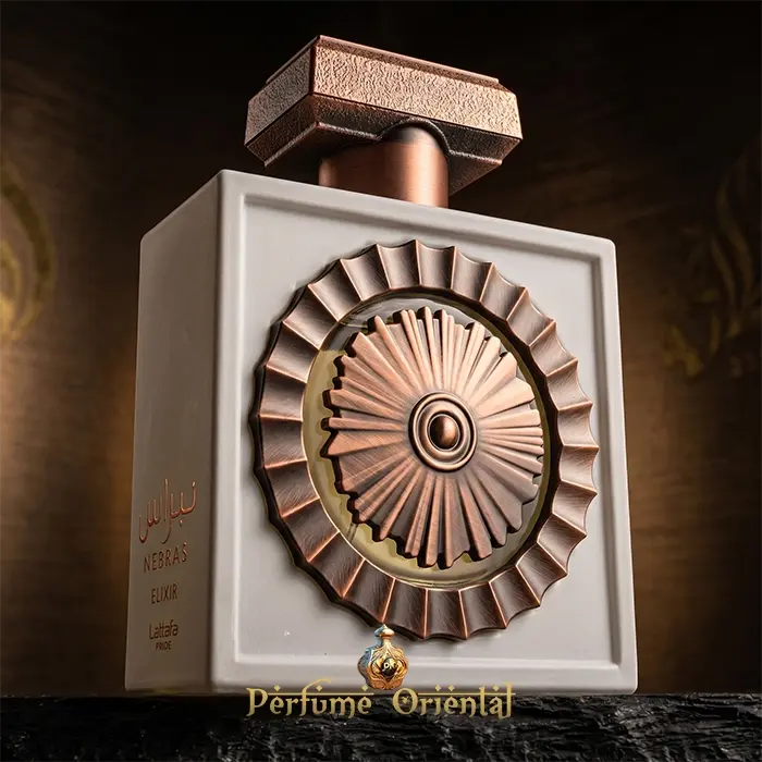 Nebras Elixir Lattafa Pride Perfume Arabe Unisex 100ml Vainilla Cremosa Caramelo De Leche Y Almizcle De Lujo