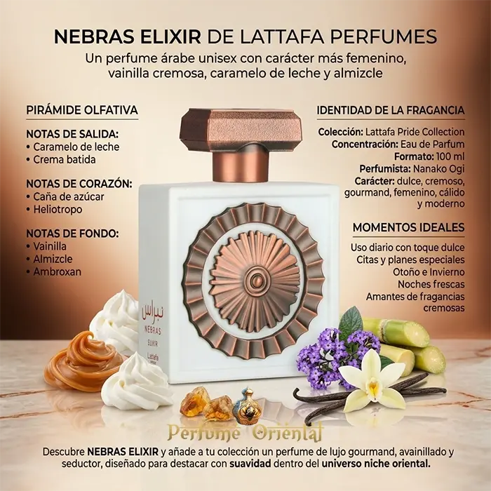 NEBRAS ELIXIR EDP 100ml LATTAFA Pride Unisex | Oriental Perfume