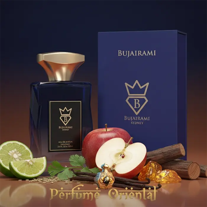 New York Eau de Parfum 100ml Bujairami Perfumes perfume fresco especiado con caja azul