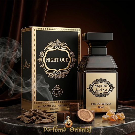 Perfume NIGHT OUD DE FRAGRANCE WORLD EDP 80ML-Unisex Perfume Oriental