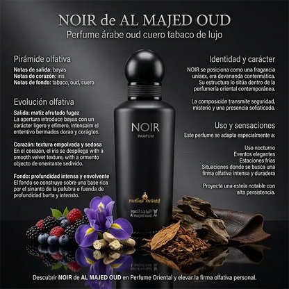 Perfume NOIR de AL MAJED OUD-150ML-Unisex Perfume Oriental