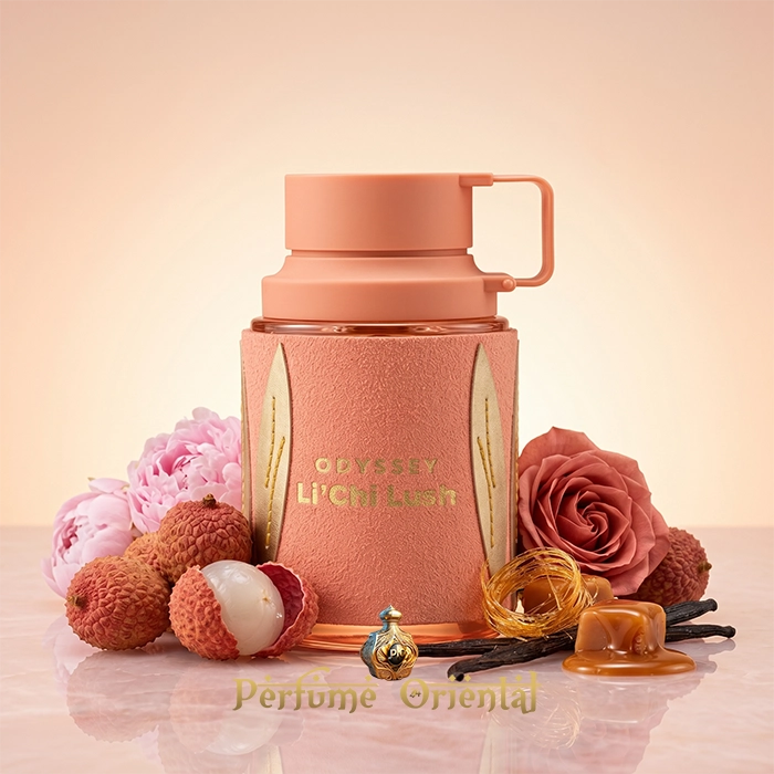 Odyssey LiChi Lush Armaf Perfume Eau De Parfum Fragancia Afrutada Con Lichi Melocotón Y Vainilla