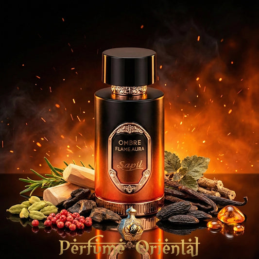 Perfume Oriental SAPIL OMBRE FLAME AURA fragancia unisex ardiente