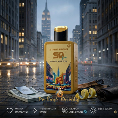 ON NEW YORK TIME Street Origins by Fragrance World Extrait de Parfum 75 ml Perfume Oriental