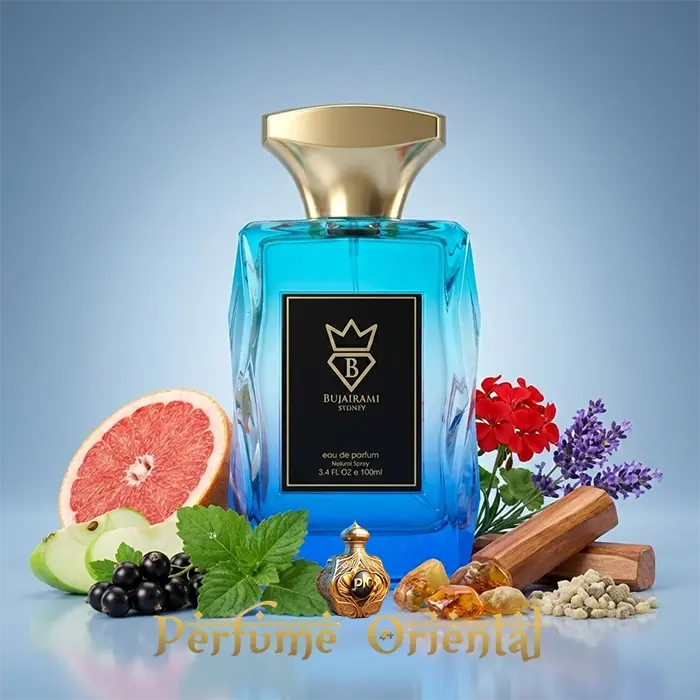 Perfume oriental Perfect Life 100ml Bujairami Perfumes fragancia luminosa con frutas y flores frescas