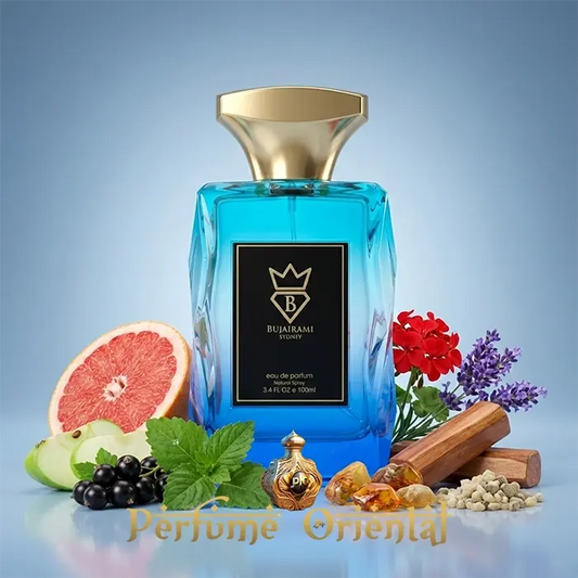 Perfume oriental Perfect Life 100ml Bujairami Perfumes fragancia luminosa con frutas y flores frescas