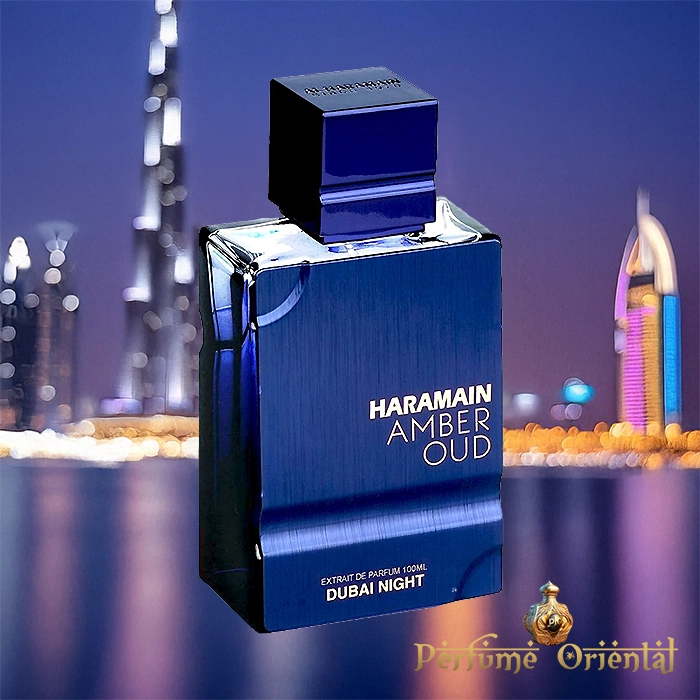 Perfume AMBER OUD Dubai Nights-100ml-Extrait de Parum-AL HARAMAIN