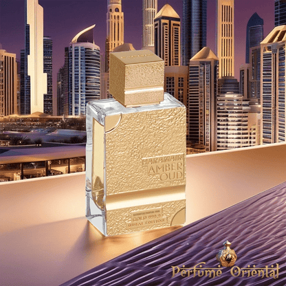 Perfume AMBER OUD GOLD DUBAI EDITION 999.9-AL Haramain