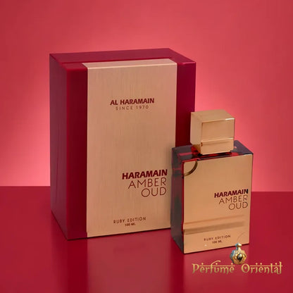 Perfume AMBER OUD Ruby Edition 100Ml- Al Haramain unisex