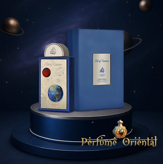 Lattafa Pride Art of Universe EDP 100ml fondo cósmico

