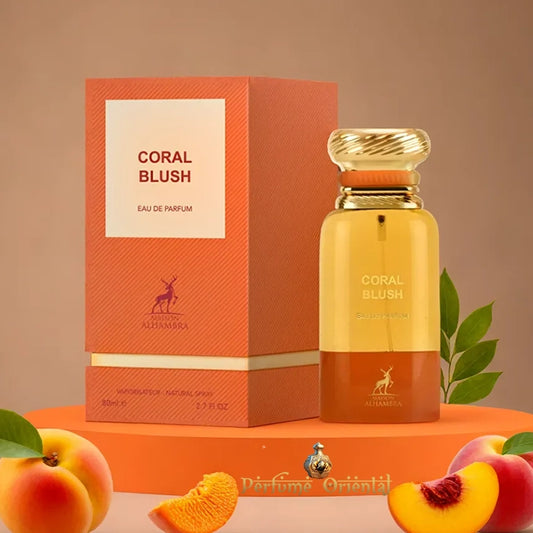 Perfume CORAL BLUSH-80ml-Bright Peach-Maison Alhambra