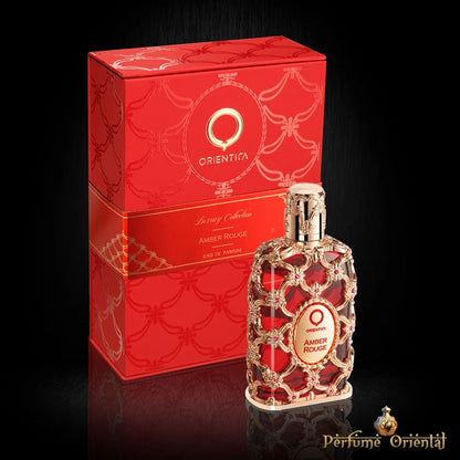 Perfume ORIENTICA Amber Rouge 80ml Luxury Collection perfume oriental 