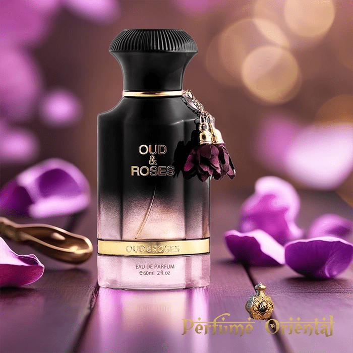 Perfume OUD & ROSES-Edp-60ml-AHMED AL MAGHRIBI