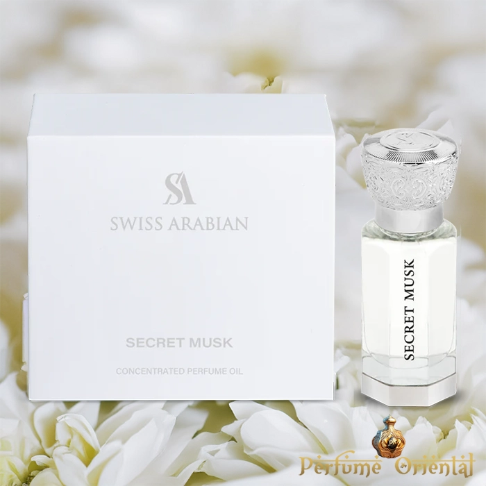 Perfume SECRET MUSK -Aceite Concentrado 12ml-Swiss Arabian concetrated perfume oil